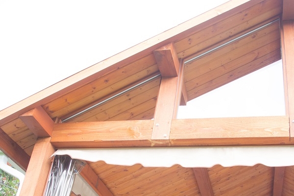 Grenier & Grenier, maçonnerie à Québec, maçonnerie, Québec, réalisations, résidentiel, auvent, mur, brique, projet